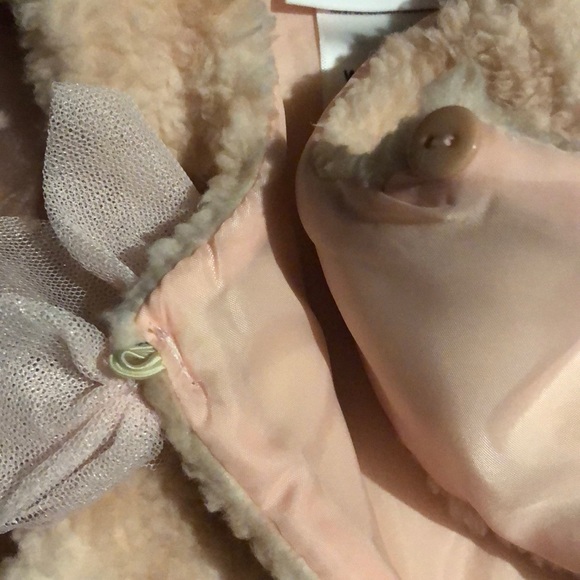 New Bonnie Jean Pink Soft Fur Vest Size 5 - Picture 8 of 10